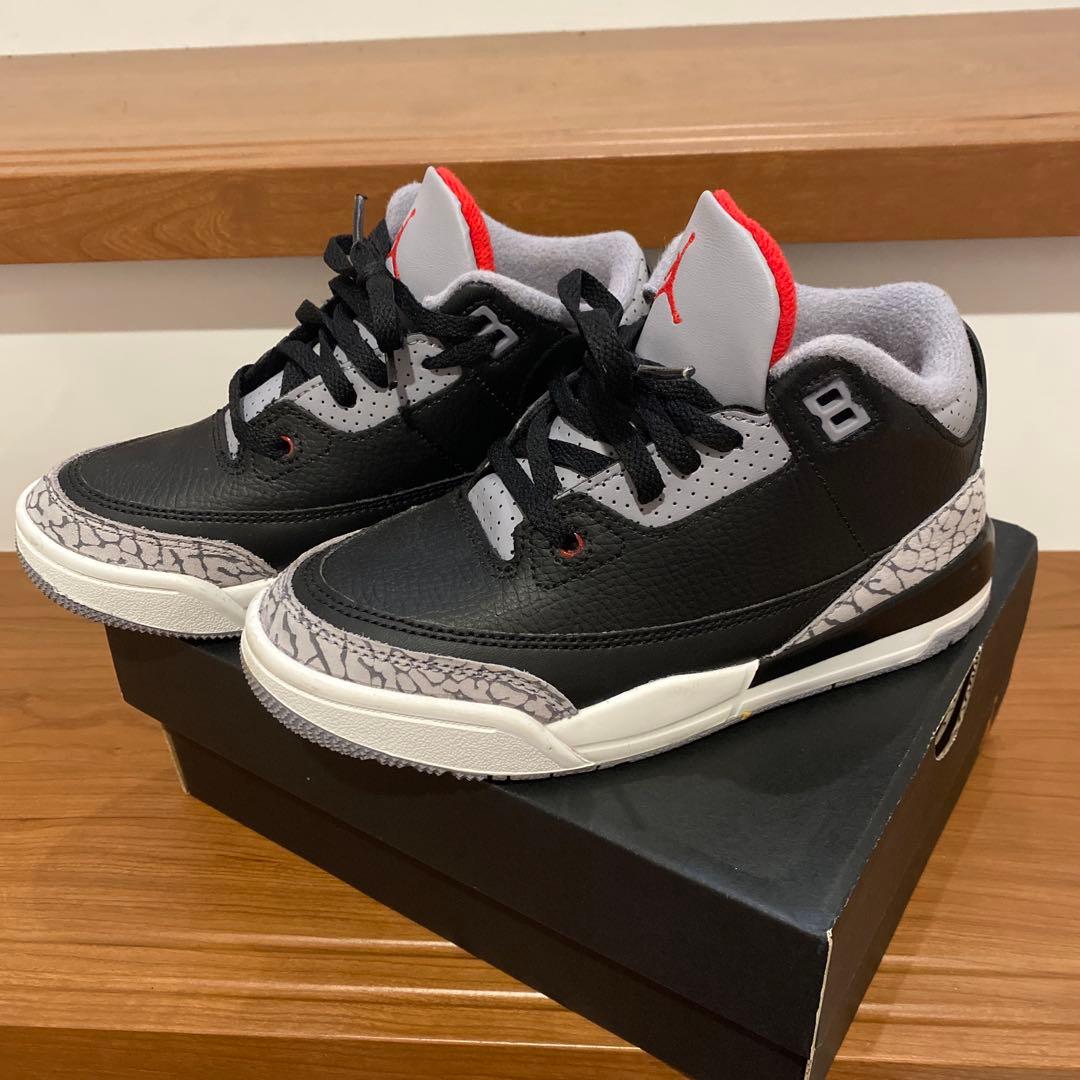 ジョーダスニーカー　19cm 白黒二足