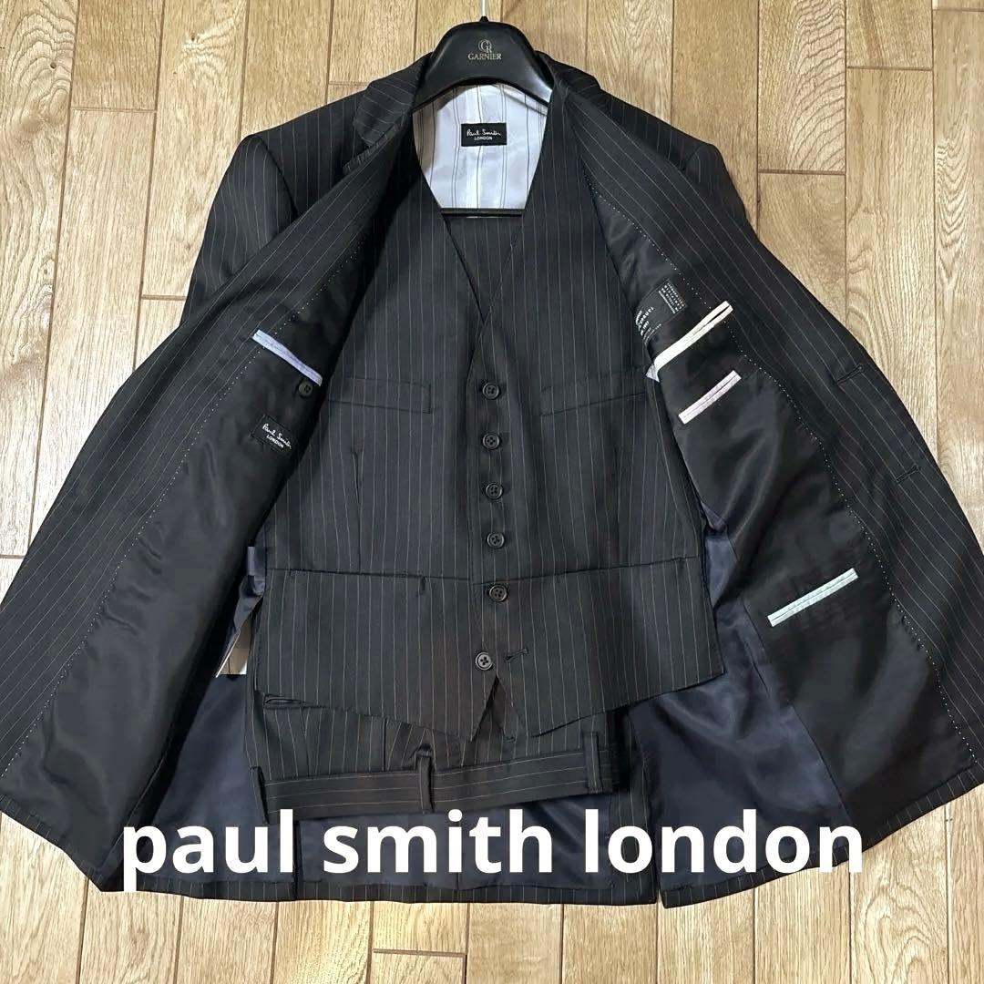 希少 ポールスミス CERRUTI セットアップ 3ピース ベスト M