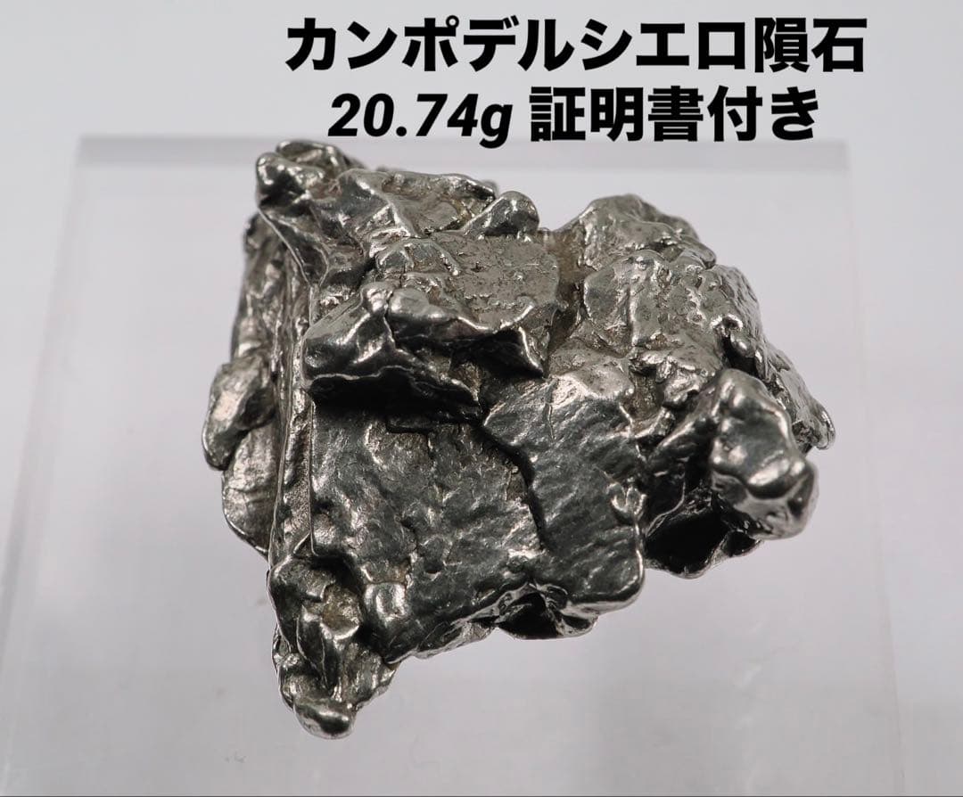 カンポデルシエロ隕石 隕石　原石　Campo Del Cielo 20.74g