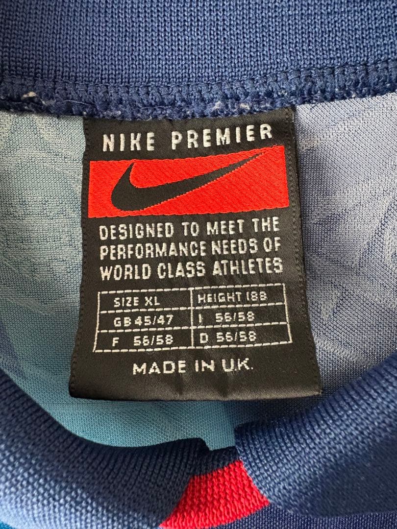 90s NIKE アーセナルFC 95/96 JVC ユニフォーム ゲームシャツ