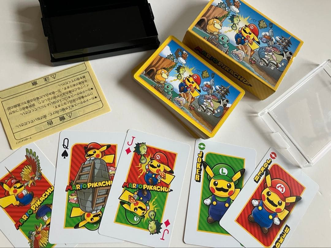 マリオ ピカチュウ トランプ