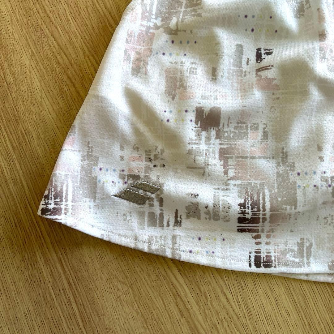 バボラ レディーステニスウエア　ゲームシャツキュロットパンツセットアップ　M