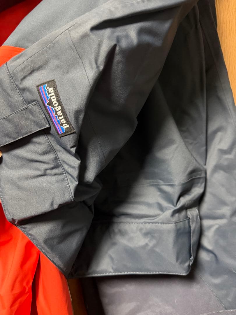 パタゴニア　スノーショットジャケット、パンツ上下セット　新品L スモルダーブルー