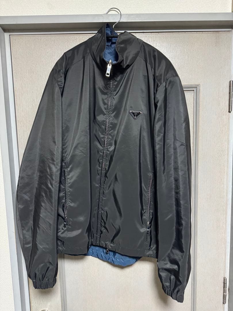 【PRADA】 SGH057 リバーシブル ナイロンジャケット