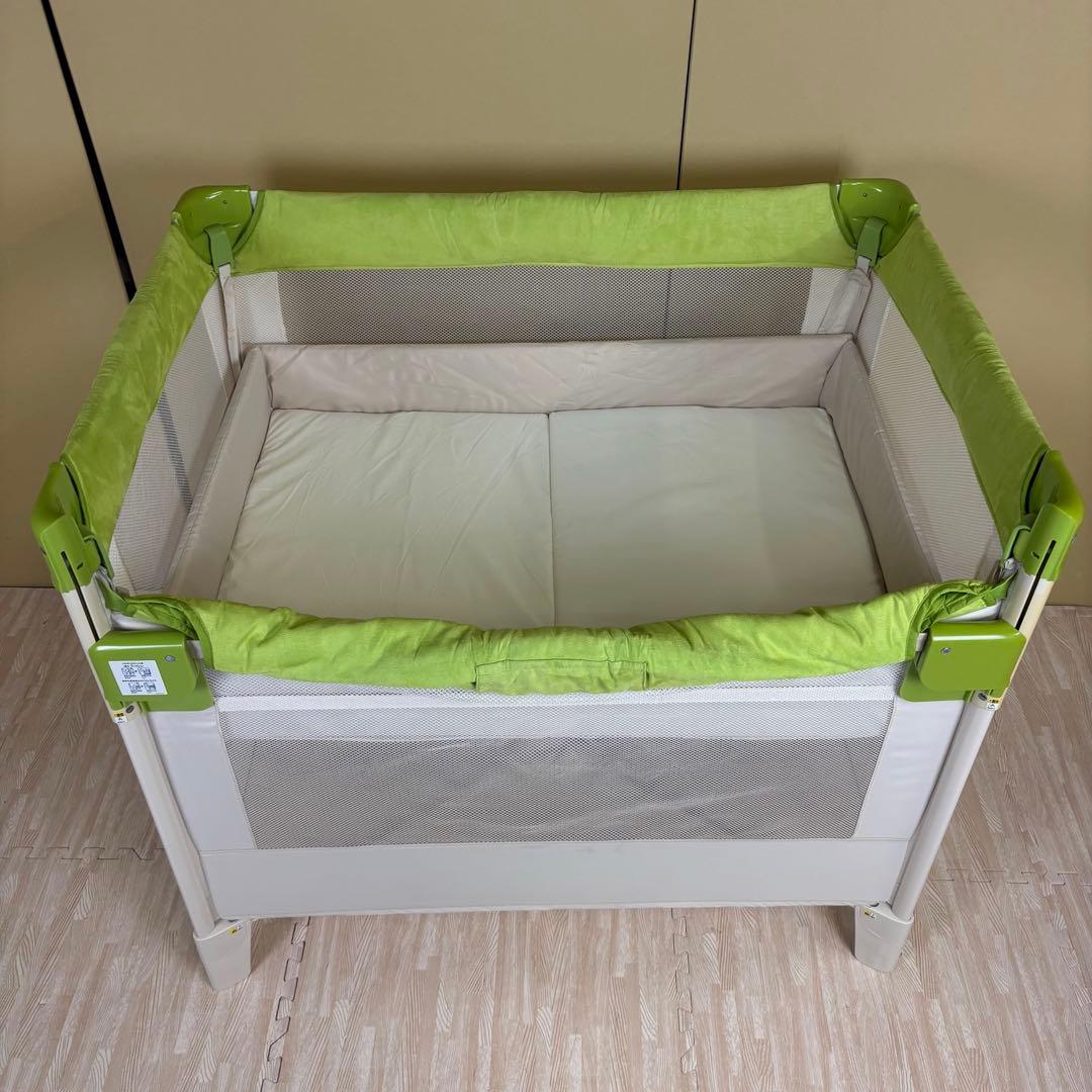 極上クリーニング済　アップリカ　Aprica　ココネル　エアープラス　グリーン