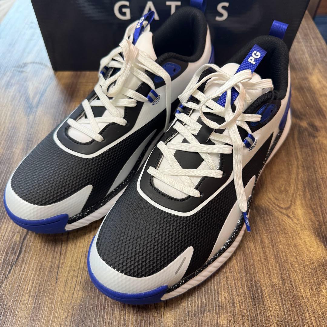 PEARLY GATES ゴルフ　27.0cm ブラック/ホワイト/ブルー