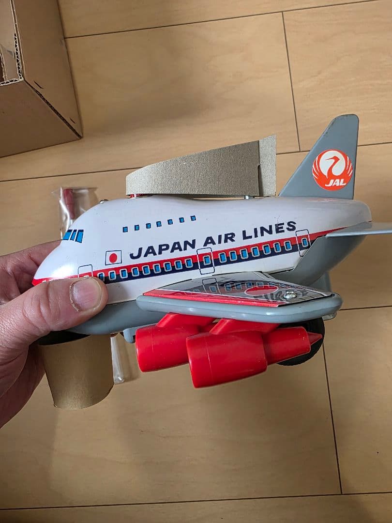 【希少・昭和レトロ】野村トーイ 飛行機　箱付き ビンテージ 日本製