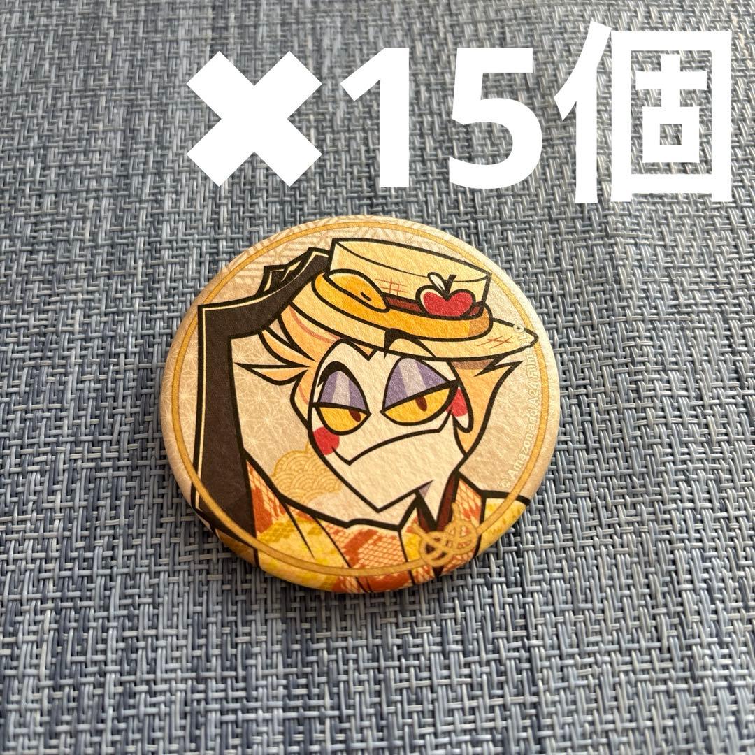 ハズビンホテル キャラバッジコレクション ルシファーモーニングスター 缶バッジ