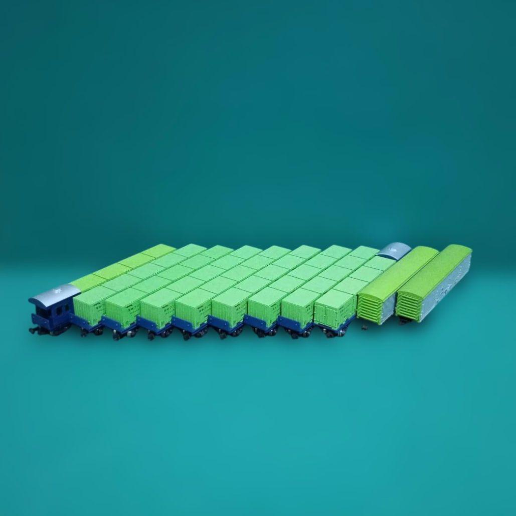 KATO　ワキ+コキ+コキフ+車両ケース