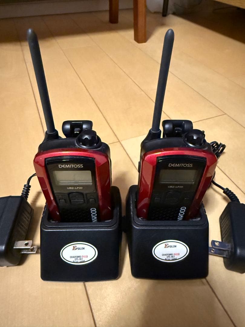 KENWOOD UBZーLP20 トランシーバー 2台セット