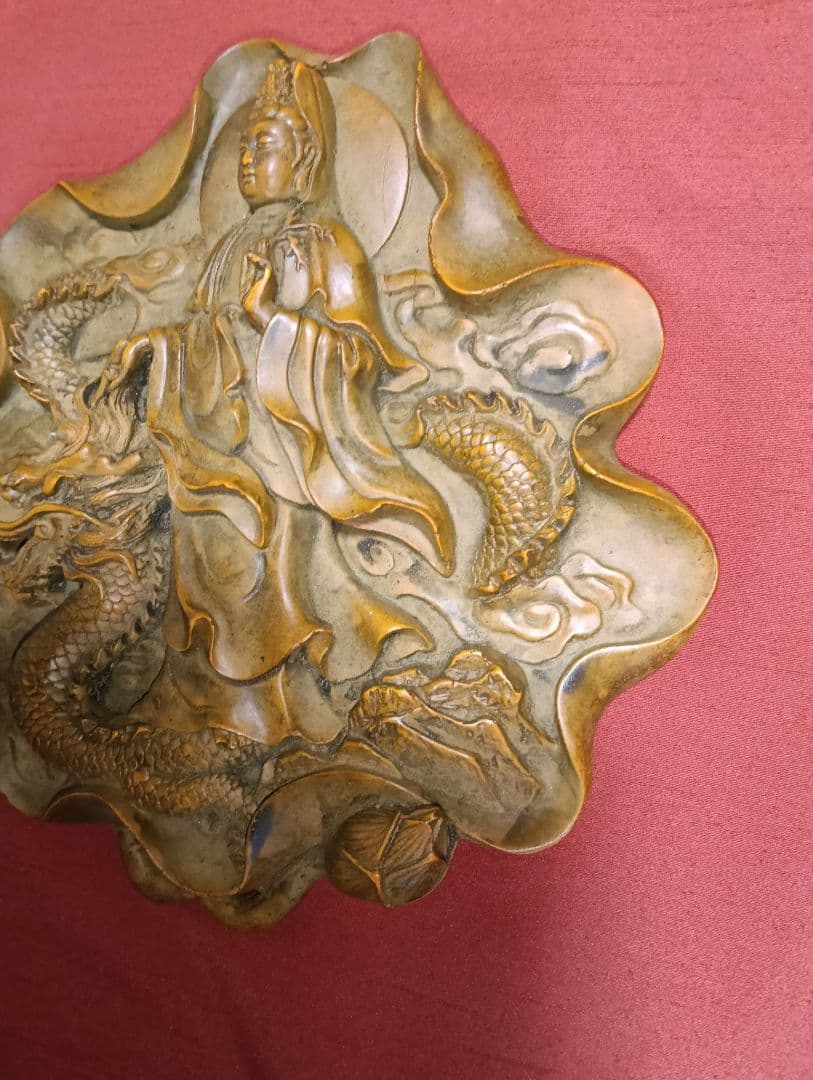 ☆激レア！激安価格！☆騎龍観音菩薩（龍上観音菩薩）