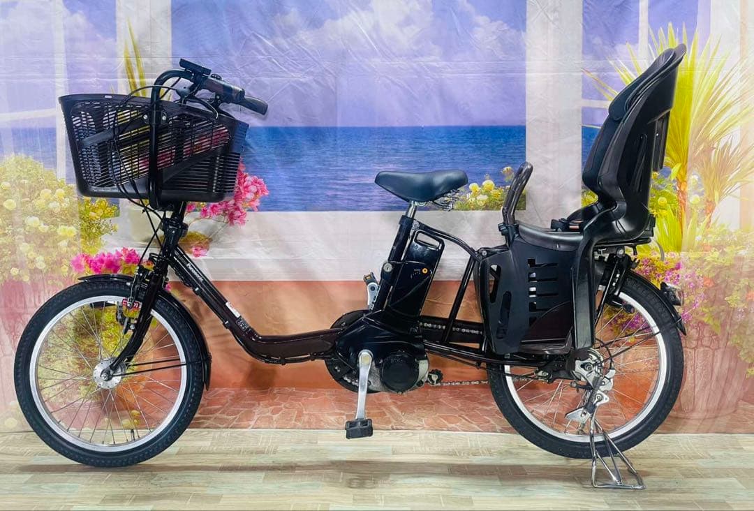 パナソニックギュット⭐️13AH！子供乗せ電動アシスト自転車Y3260