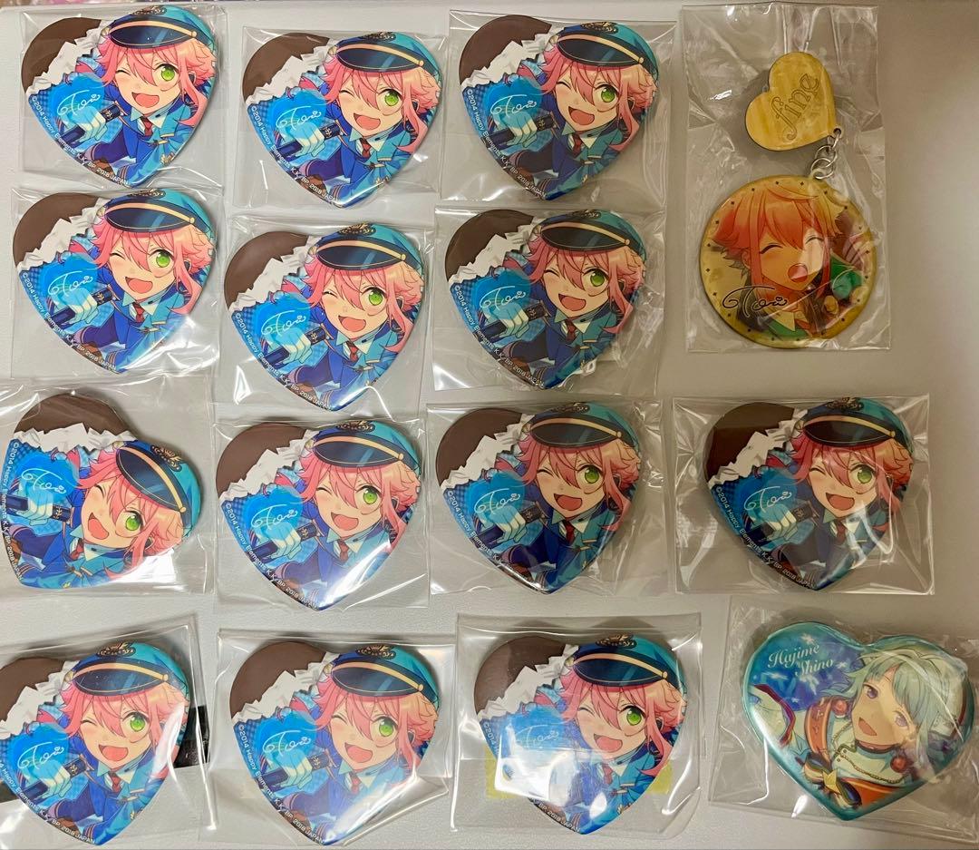 あんスタ あんさんぶるスターズ 姫宮桃李 一番カフェ ハート缶バッジ 創