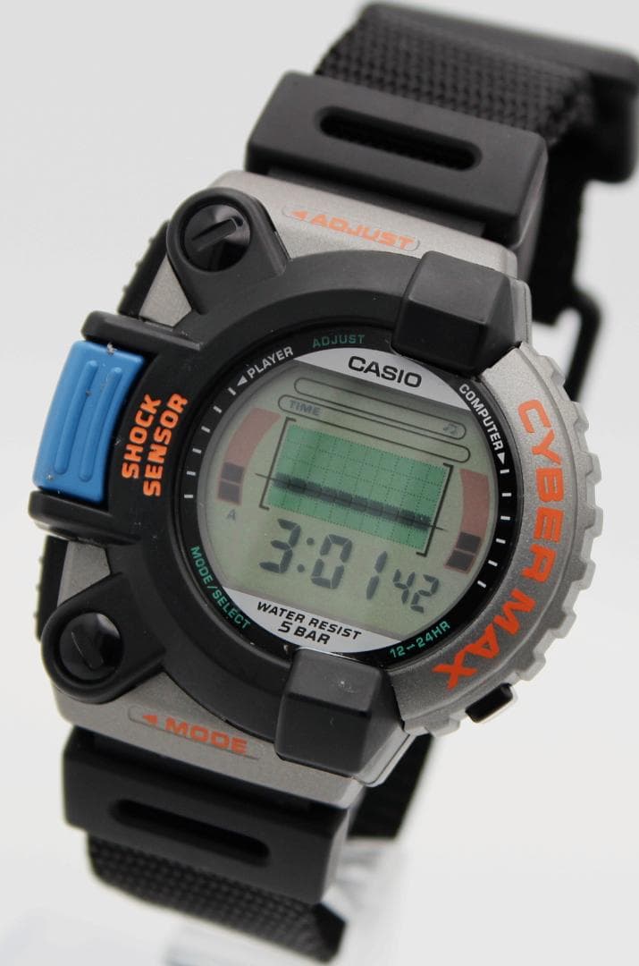Casio カシオ JG-300 サイバーマックス腕時計