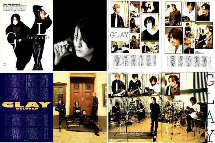 GLAY 雑誌 切り抜き 520P デビュー～TERU HISASHI JIRO