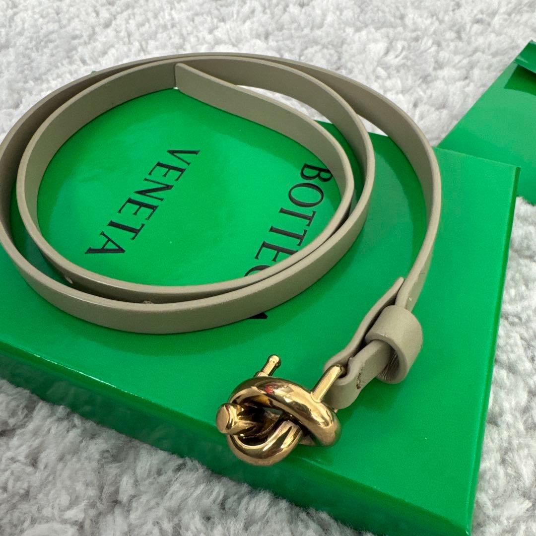 BOTTEGA VENETA ノットベルト　トラバーチン