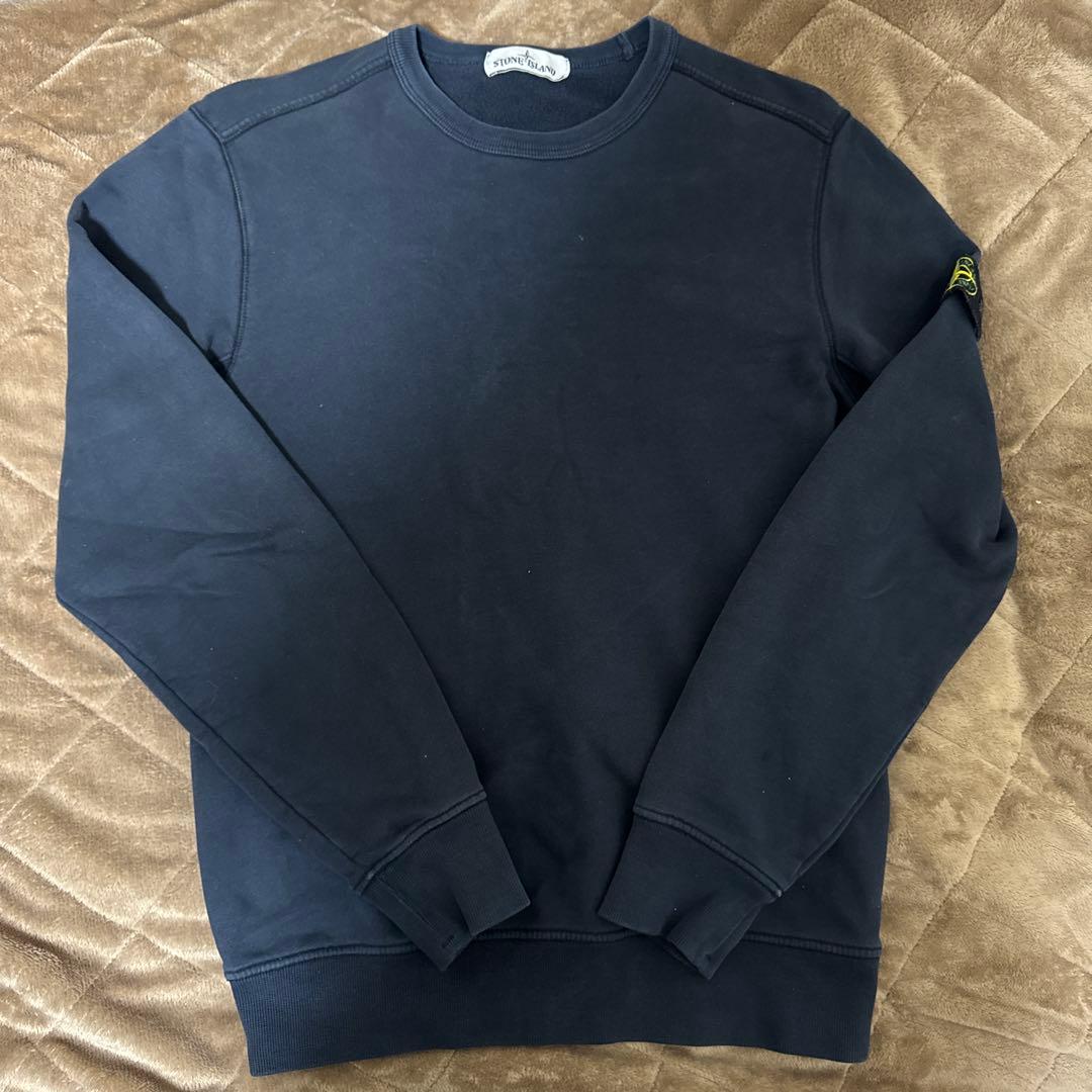 stone  スウェットトレーナー S ネイビー
