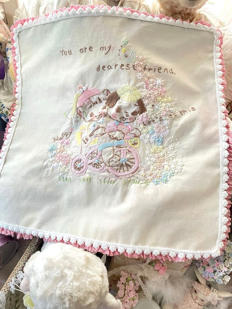 ユリシスさま確認用になります。アンティークキルト＆ハンドメイド刺繍·͜· ♡