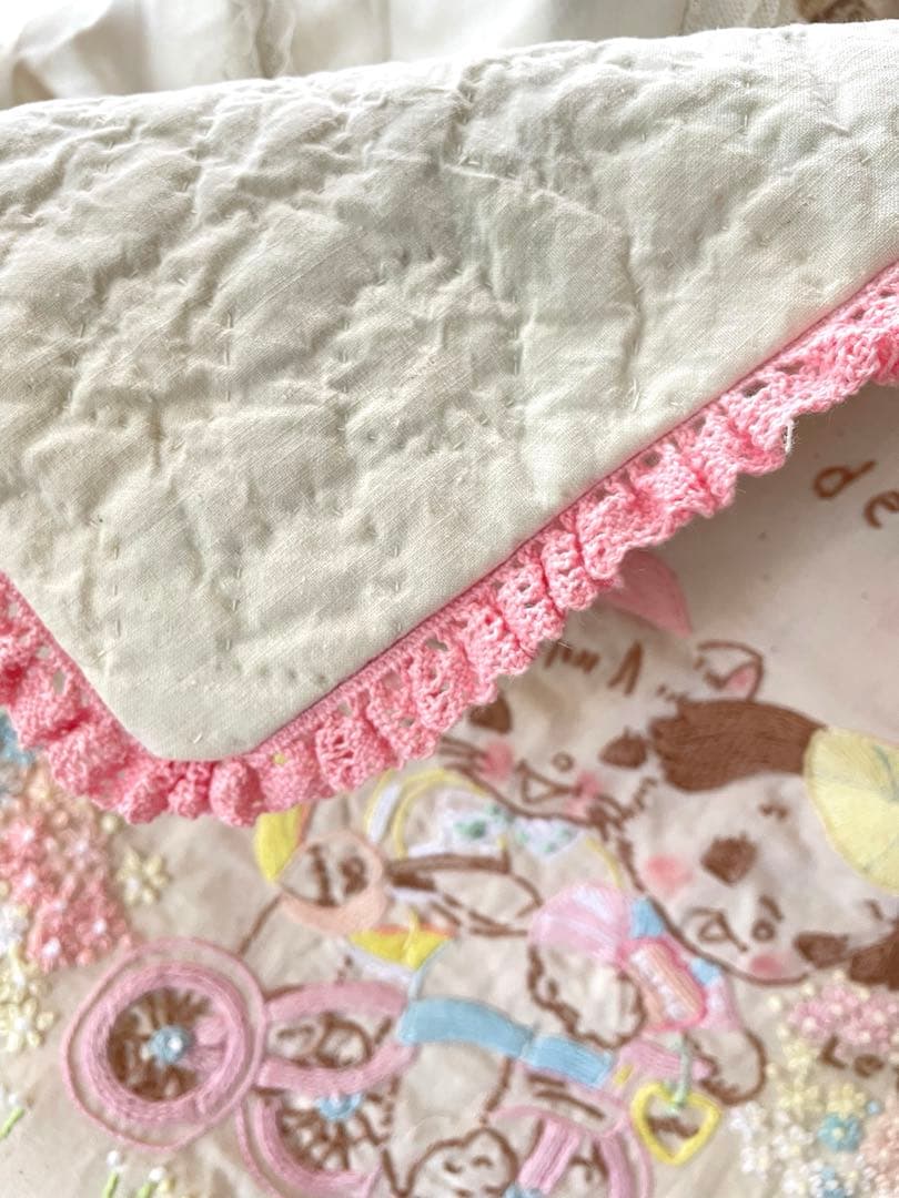 ユリシスさま確認用になります。アンティークキルト＆ハンドメイド刺繍·͜· ♡