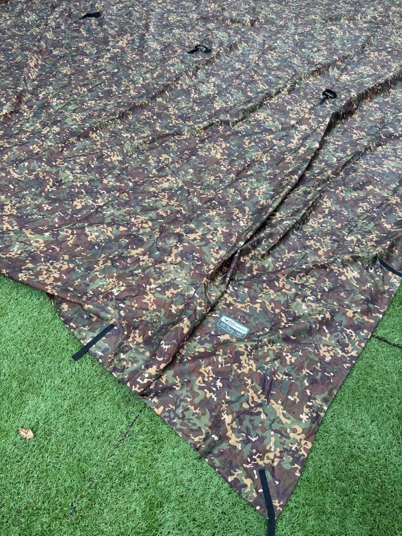 DD Tarp 3.5x3.5 - MC 迷彩　マルチカム