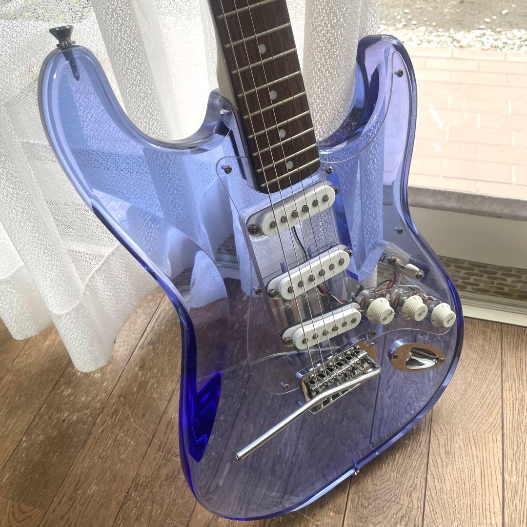 Photo Genic st ブルースケルトン　アクリルエレキギター 希少品