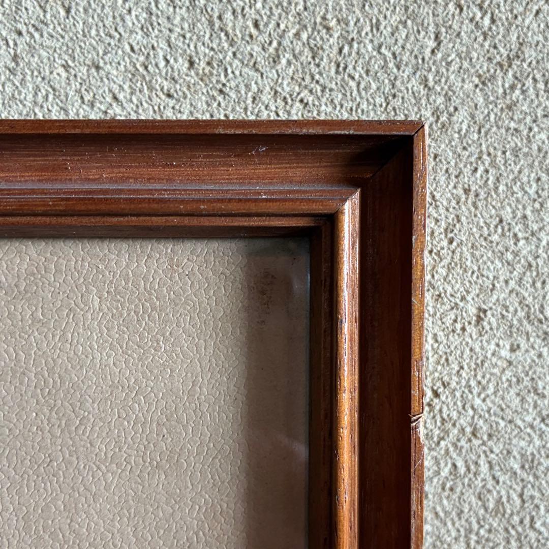 手代木克信　デッサン　素画　女性画　裸婦　サイン入　額付　25.12.17-2