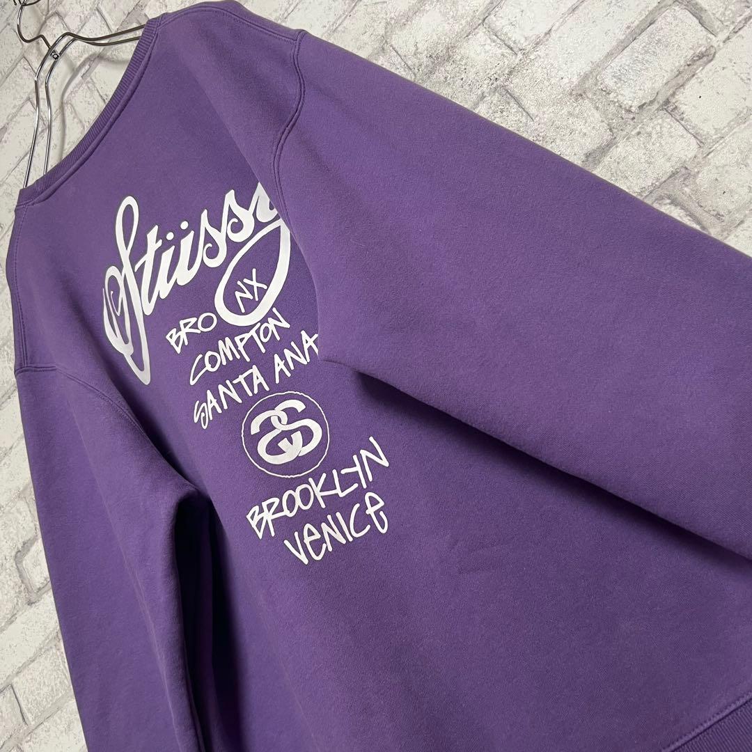 ラビット様　 【希少カラー】STUSSY ステューシー スウェット XL