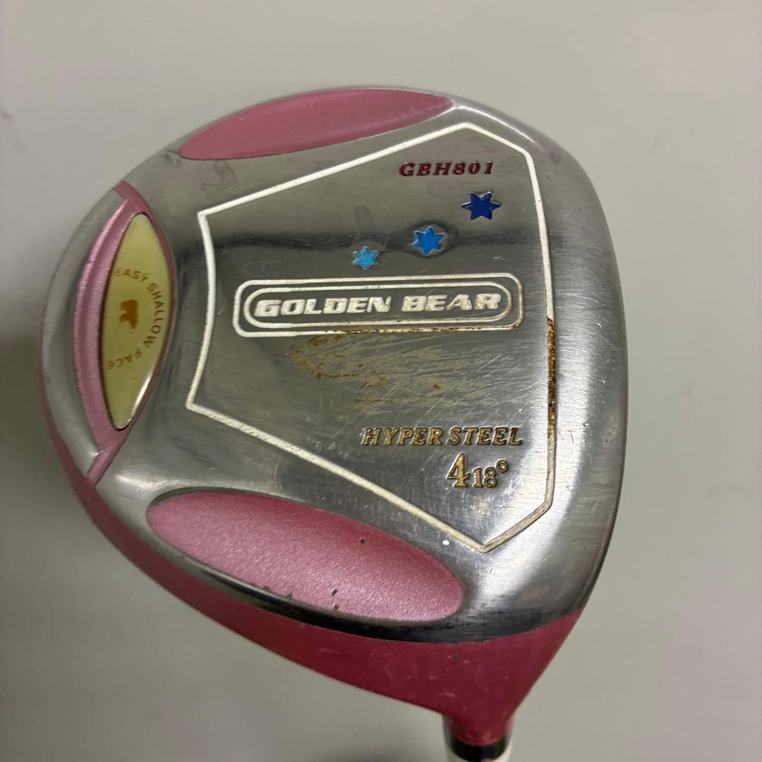 レディースゴルフクラブセット【PARADISO】【GOLDEN BEAR】★