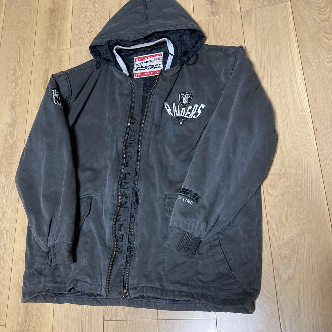 RAIDERS フード付きジャケット ダークグレー