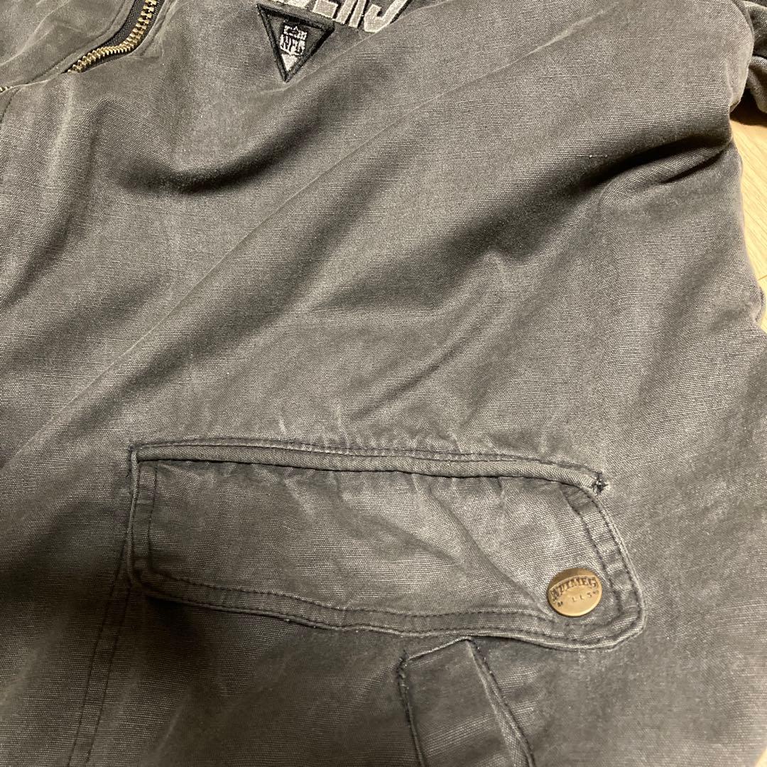 RAIDERS フード付きジャケット ダークグレー