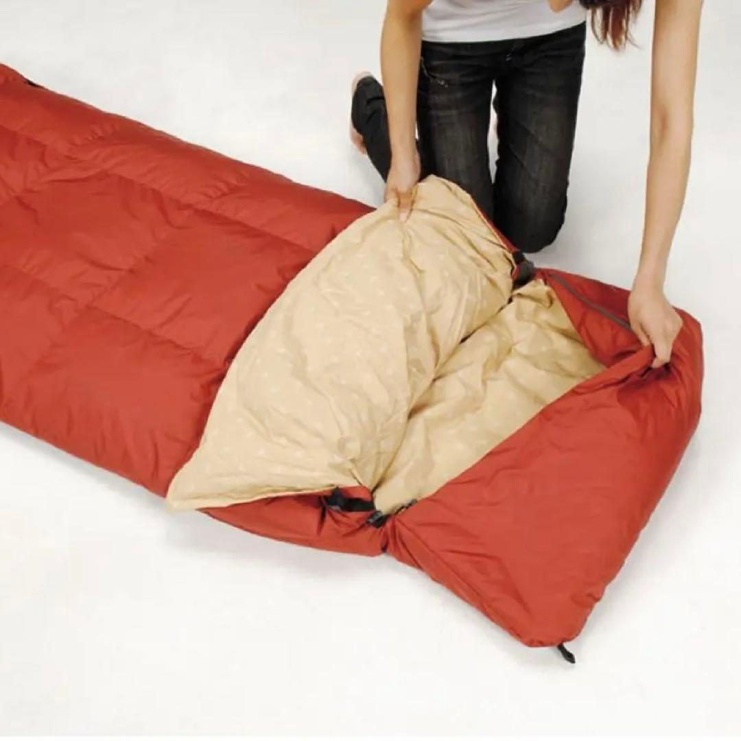 セパレートオフトンワイド1400 BDD-104 シュラフ　寝袋　朝霧