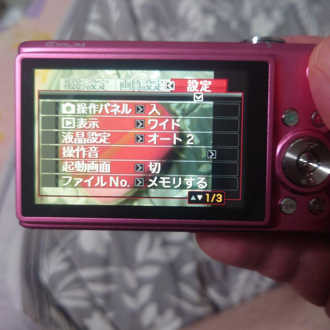 CASIO EXILIM 10.1メガピクセル ピンク