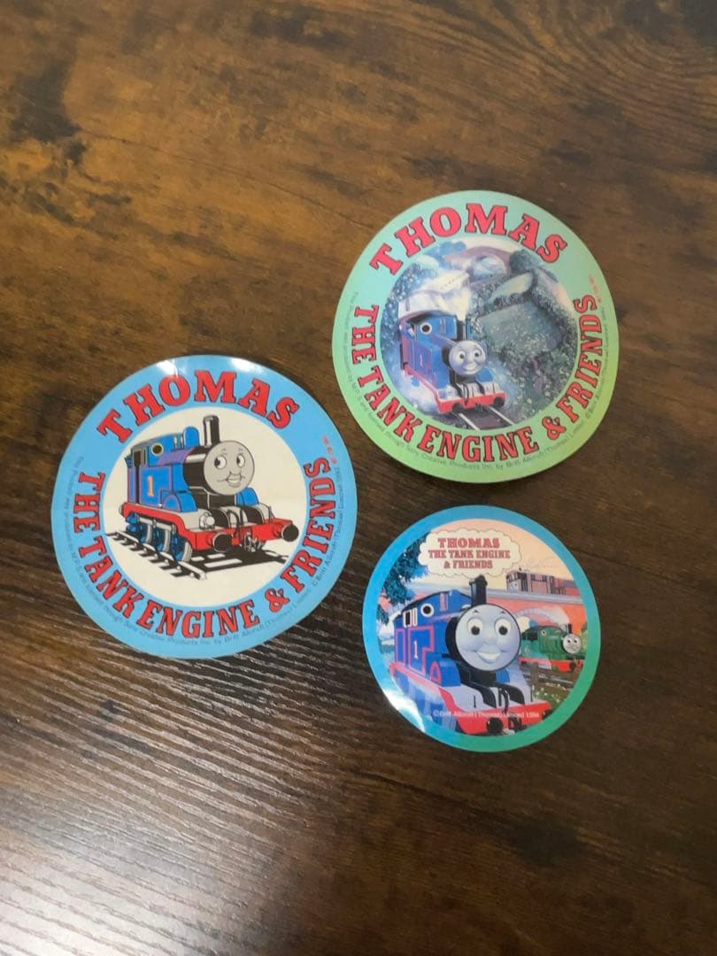 希少品　機関車トーマス　ビンテージ　ジグソーパズル　シール3枚　海外版