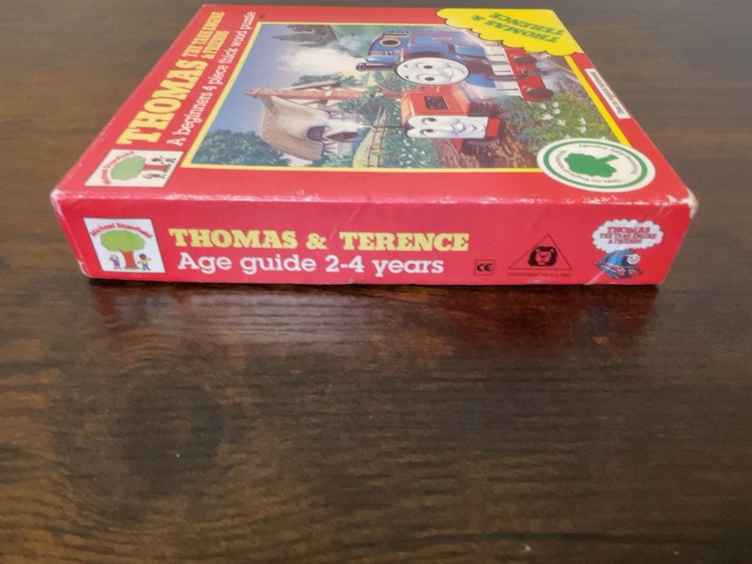 希少品　機関車トーマス　ビンテージ　ジグソーパズル　シール3枚　海外版