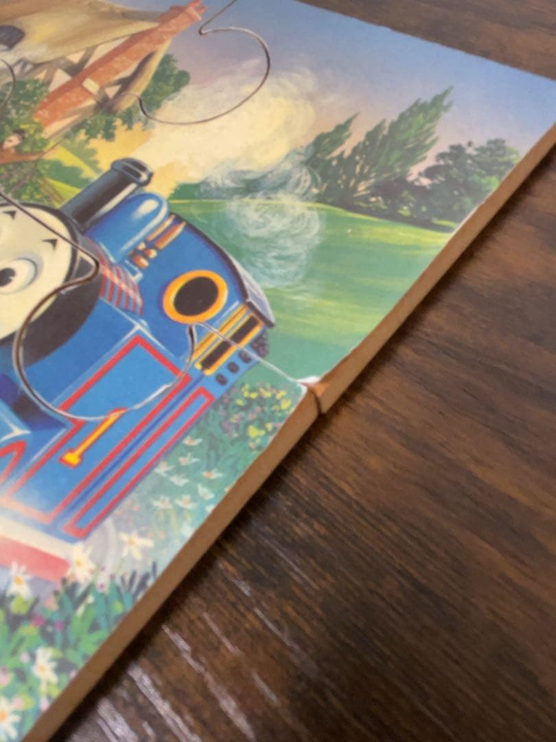 希少品　機関車トーマス　ビンテージ　ジグソーパズル　シール3枚　海外版