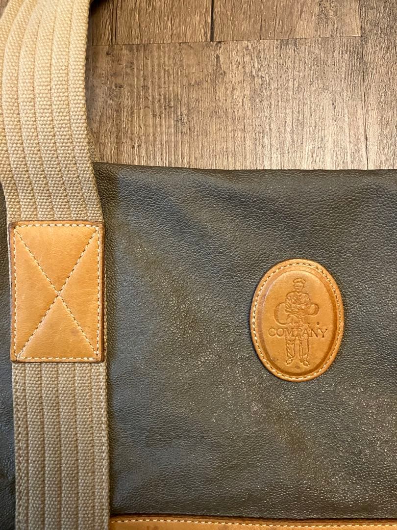旅行かばん・小分けバッグ Cp Compony leather boston bag