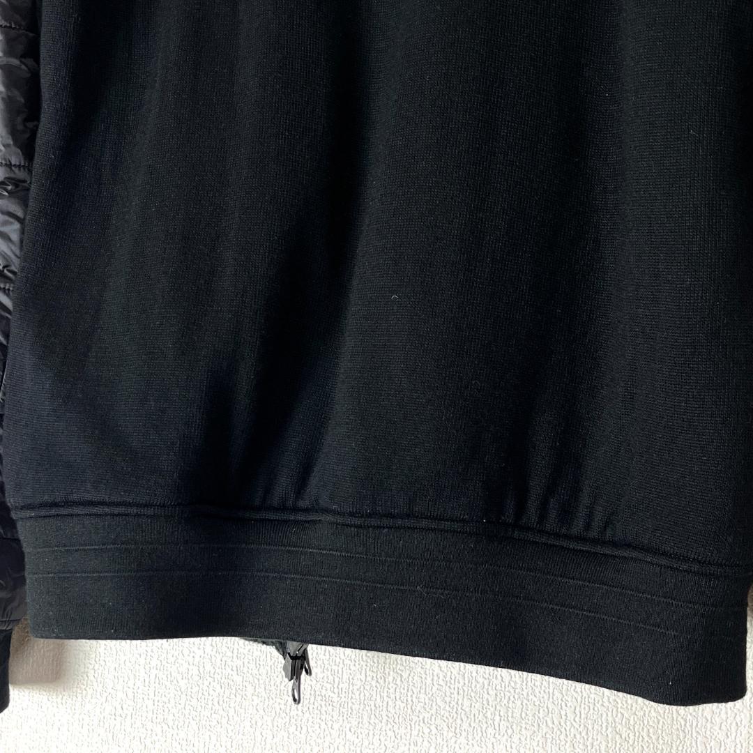 マスターバニーエディション 2 キルティング ニット MA-1 ブルゾン 黒