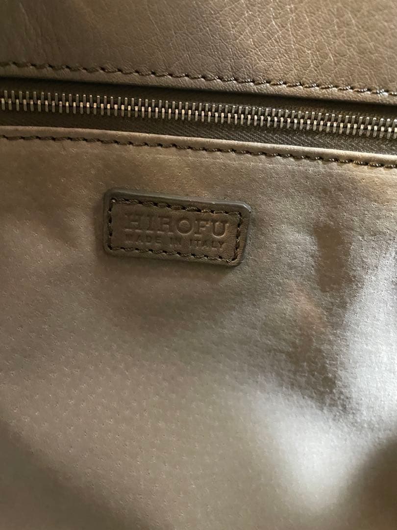HIROFU グレー バッグ　限定品