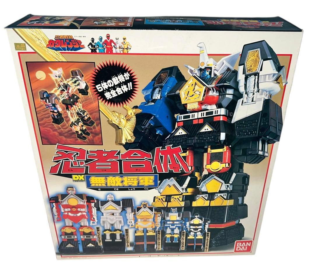 デッドストック　極美品　忍者戦隊カクレンジャー　忍者合体　DX無敵将軍