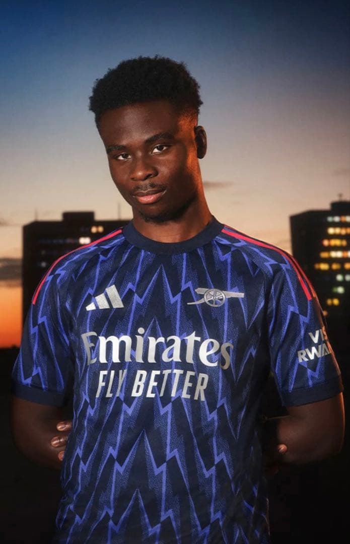 【国内正規品】アーセナルFC 25-26シーズン アウェイユニフォーム L