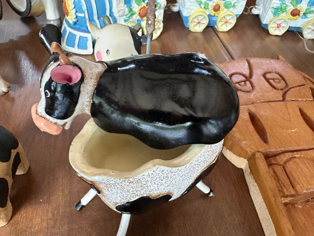 牛のミニチュアフィギュアセット