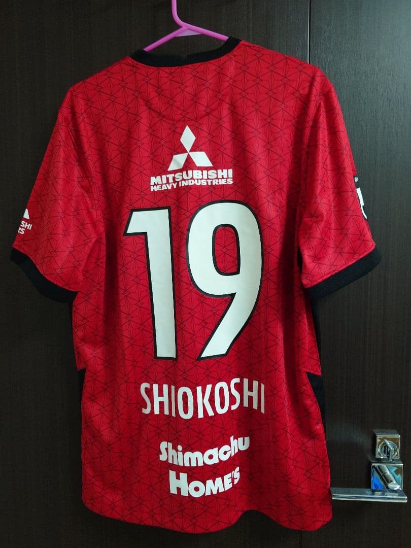 レア　塩越柚歩　浦和レッズ レディース ユニフォーム　XL　日テレベレーザ