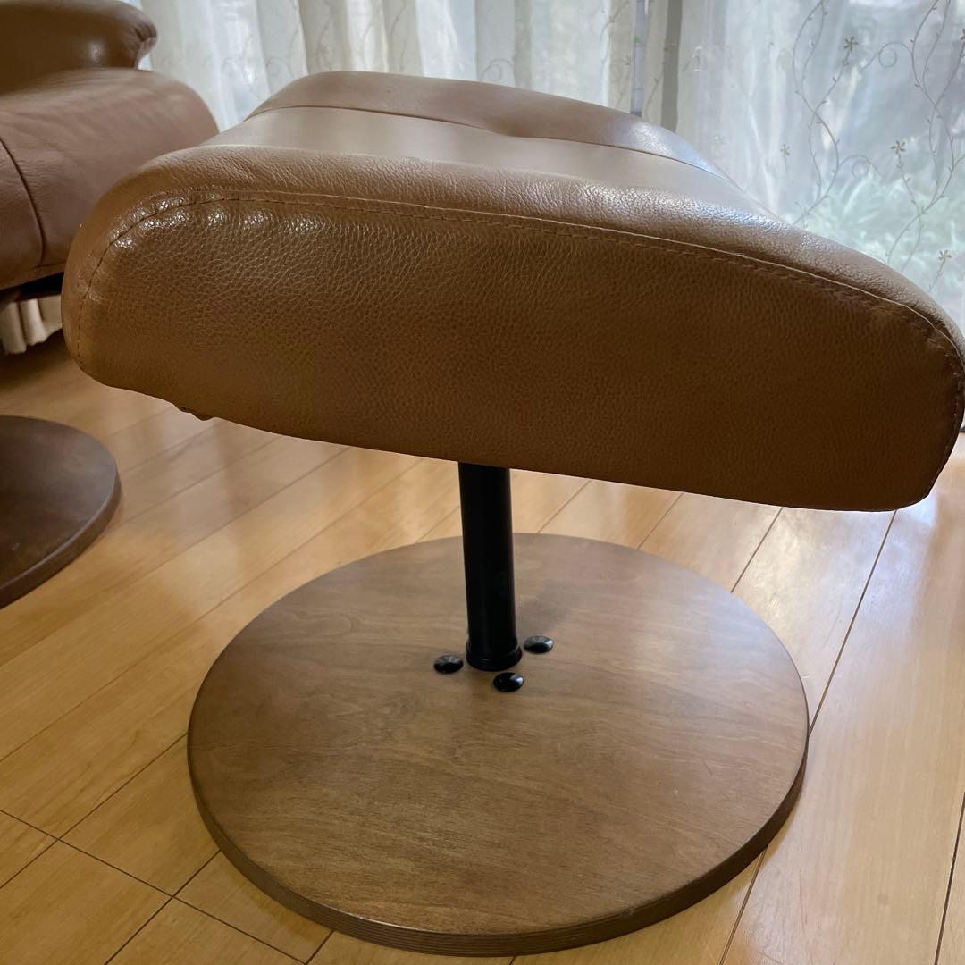 お値下げいたします！本革パーソナルチェア　リクライニングチェア　ニトリ