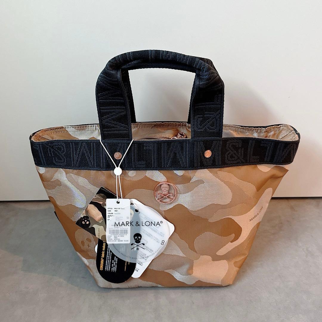 新品 ☆ MARK&LONA カートバッグ ラウンド トート マーク&ロナ 正規