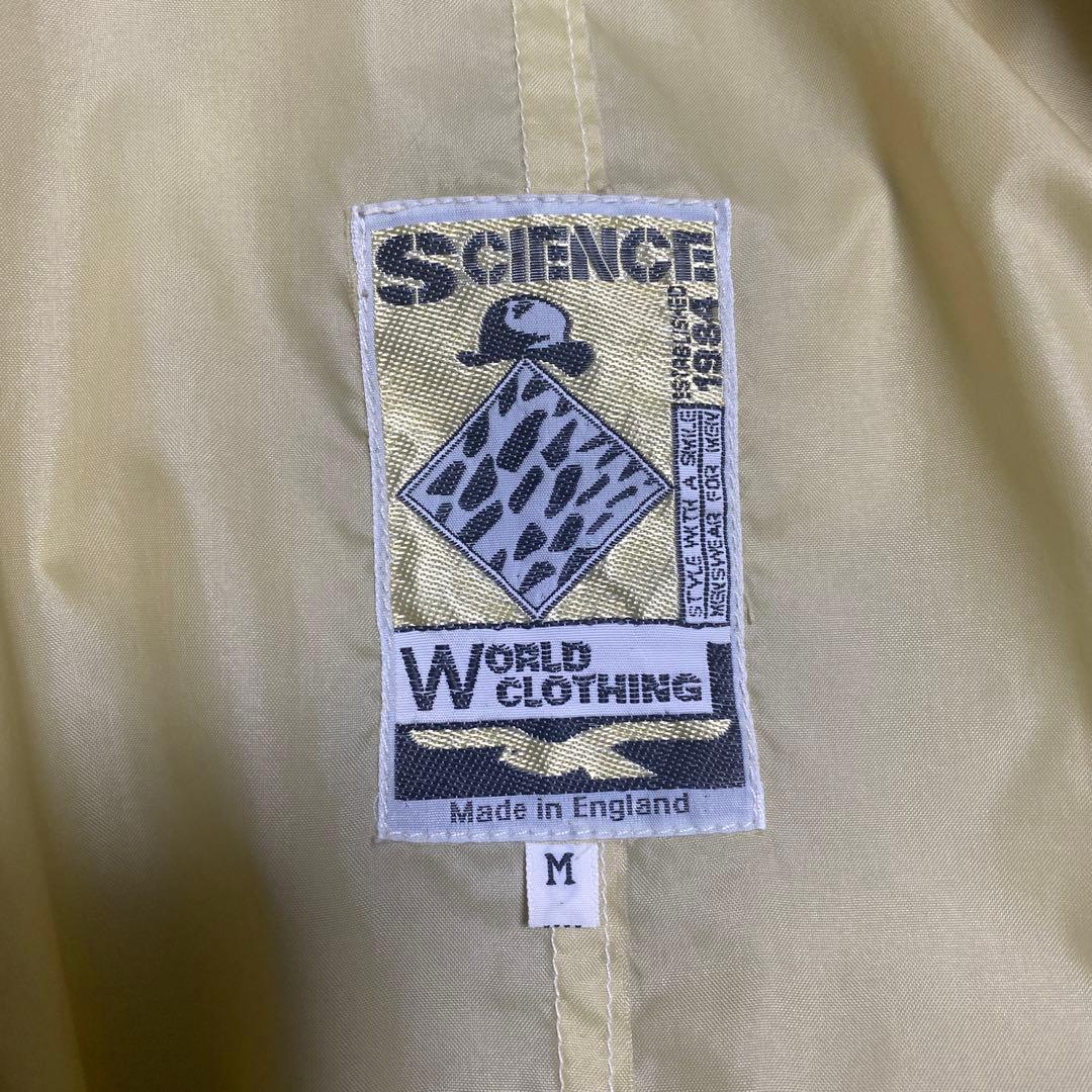 90s Science London モッズコート ナイロン ライトイエロー