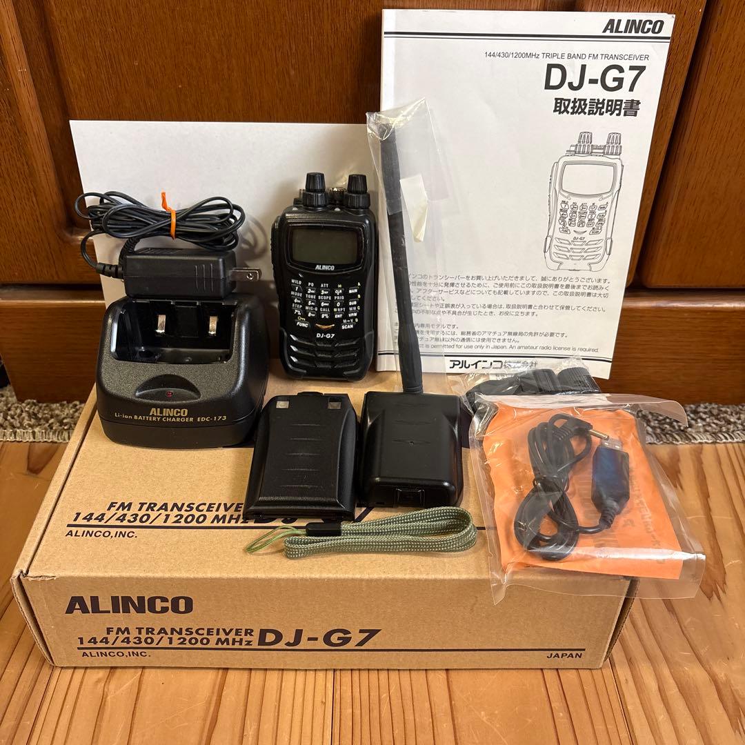 ALINCO アルインコ アマチュア無線機 DJ-G7 144 ※オプション付き