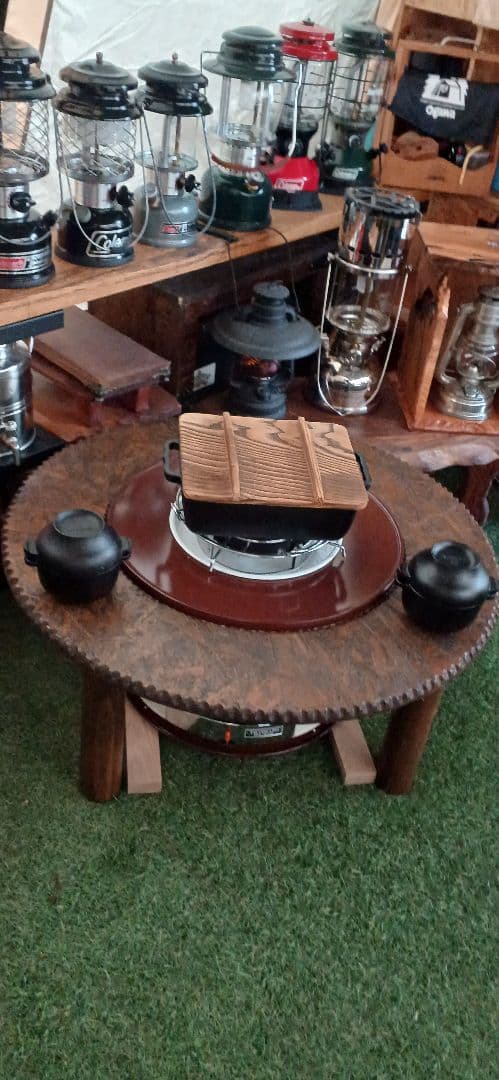 囲炉裏囲い、ストーブガード 小さめに作り、邪魔になりません、自作品、