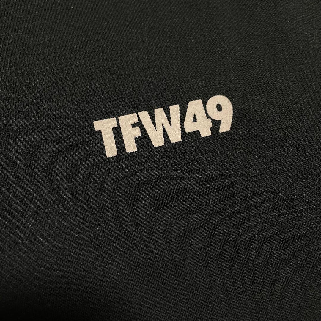 TFW49 モックネック　Tシャツ　XL ブラック　ゴルフ