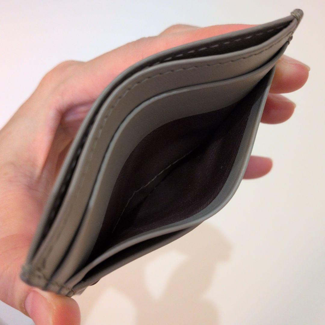 ボッテガヴェネタ イントレチャート カードケース グレージュ