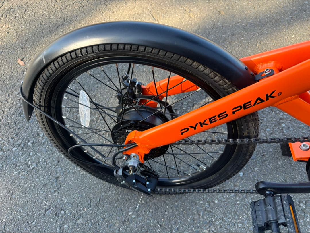 PYKES PEAK X20 折りたたみ電動アシスト自転車
